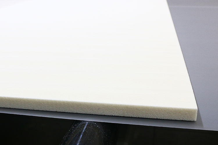 Closed cell rigid PET foam core