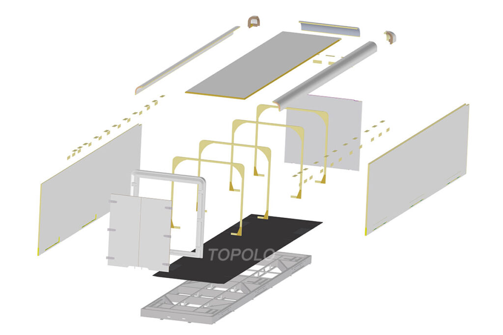 Modular Dry Freight Truck Bodies