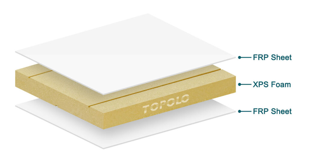 XPS Foam FRP Sandwich Panels
