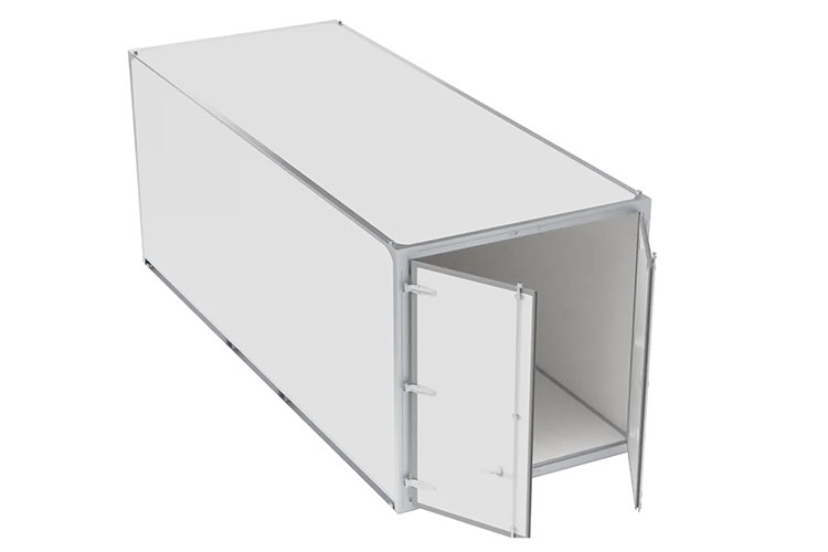 Portable Storage Containers - Fiberglass Sandwich Panels