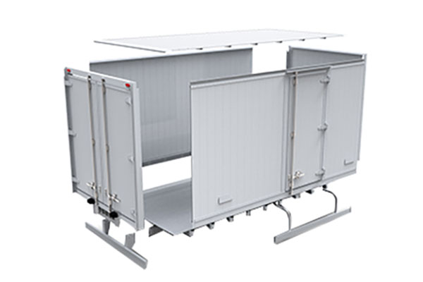 Light-duty Aluminum Box Truck Body