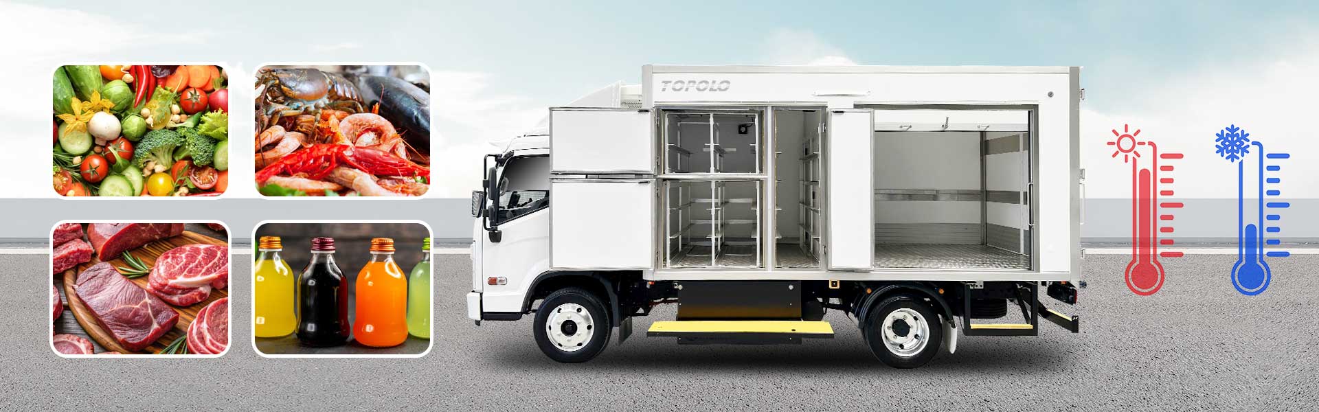 Multi Temperature Truck Bodies