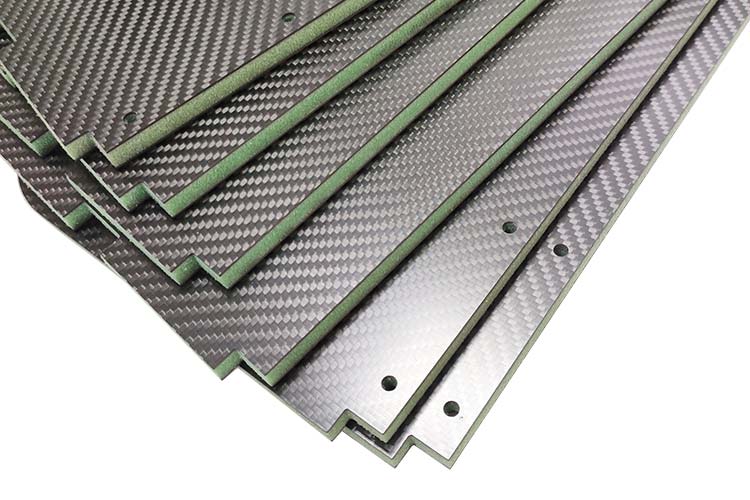 Carbon Fiber Foam Sandwich Panels